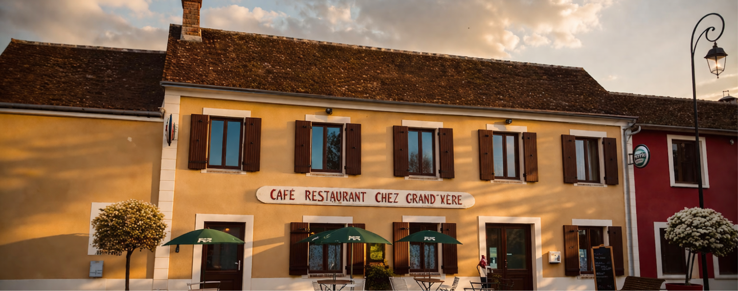 Restaurant Chez Grand Mère - restaurant LES ORMES-SUR-VOULZIE - Restaurant à Provins - Restaurant Provins - Musée de la Vie d Autrefois